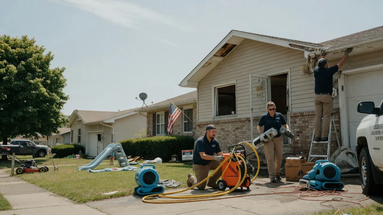 Water Damage Restoration in Armstrong, IL near me